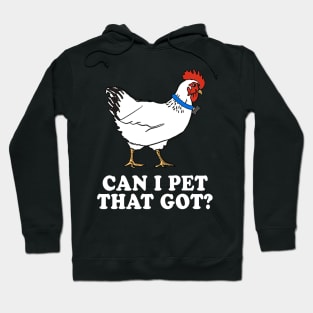 Can I Pet That Dog Funny Meme Hoodie